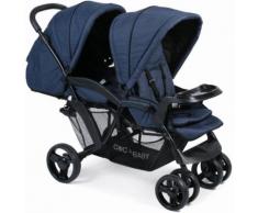 CHIC4BABY Geschwisterwagen, »Doppio, navy«