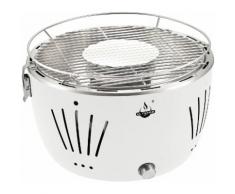 EL FUEGO Holzkohlegrill »Tulsa«, BxTxH: 34x34x22 cm, blau