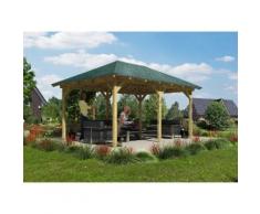 Karibu Holzpavillon »Mailand«, BxT: 289x429 cm