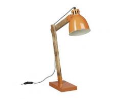 "Schreibtischlampe "Skandinavisch" orange"