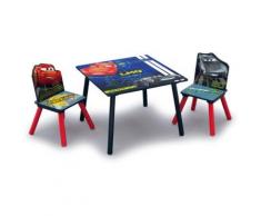 Kindersitzgruppe, 3-tlg., Cars blau/rot