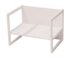 Sitzbank/Kindertisch 2in1, weiß
