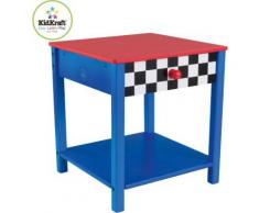 Nachttisch Rennauto blau