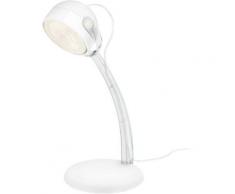 Schreibtischlampe Dyna, weiß, LED