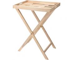 Tablett-Tisch, klappbar natur
