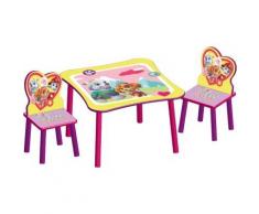 Kindersitzgruppe, 3-tlg., Paw Patrol Girl pink