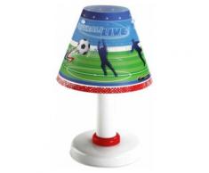 Nachttischlampe Fußball mehrfarbig