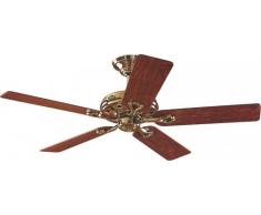 Deckenventilator SAVOY 132 cm Messing poliert