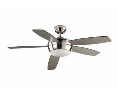 Deckenventilator Samal Nickel 132 cm mit Licht