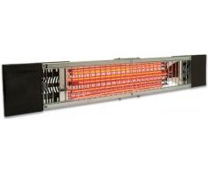 Petalo 1200 Watt Halogen Infrarot Heizstrahler inklusive Wandhalterung IP55