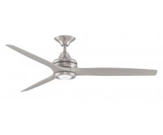 Deckenventilator Spitfire LED 152 cm Chrom gebürstet