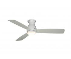 Outdoor Deckenventilator Hugh Wet 132 cm Weiß mit LED