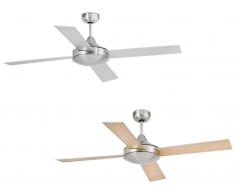Deckenventilator Mallorca Nickel 132 mit Fernbedienung