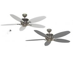 Energiespar Deckenventilator Eco Gamma Weiß / Hellgrau