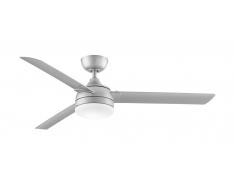 Outdoor Deckenventilator Xeno Wet 142 cm Nickel mit LED