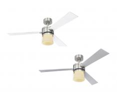 Energiespar Deckenventilator Verlosa 132 cm mit LED
