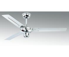 Deckenventilator Zephyr Industrial 122 cm Chrom