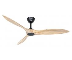 Deckenventilator Eco Airscrew Schwarz / Holz Natur