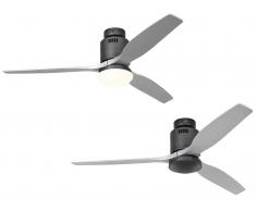 Deckenventilator Aerodynamix Basaltgrau / Silber