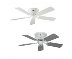 Flacher Deckenventilator Classic FLAT III Weiß