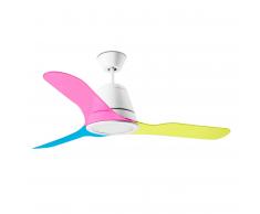 Deckenventilator Tiga Bunt 132 cm mit LED Beleuchtung