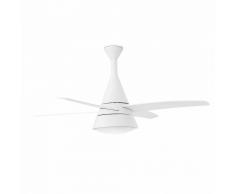 Deckenventilator Wind Weiß inklusive Leuchte 132 cm von Faro