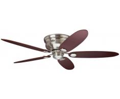 Deckenventilator LOW PROFILE 112 / 132 cm Chrom