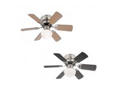 Deckenventilator Ugo 76 cm Buche / Graphit mit Licht