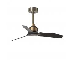 Energiespar Deckenventilator Just Fan XS Messing / Schwarz