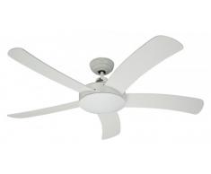 Deckenventilator FALCETTO 132 cm Weiß ohne Steuerung