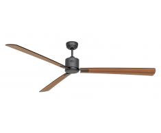 Deckenventilator Eco Neo III 180 BG Schwarz / Teak