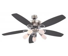 Deckenventilator Jerry 130 cm mit Licht und Zugketten