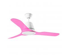 Deckenventilator Tiga Pink 132 cm mit LED Beleuchtung