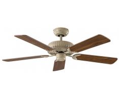 Energiespar Deckenventilator Eco Imperial Altweiß 132 cm