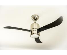 Deckenventilator Loft Schwarz mit Fernbedienung