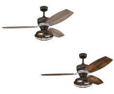 Deckenventilator Welford LED 137 cm mit Fernbedienung