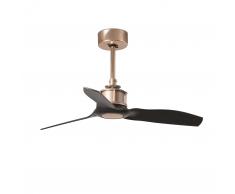 Energiespar Deckenventilator Just Fan XS Kupfer / Schwarz