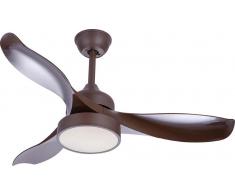 Deckenventilator Ramona Braun 107 cm mit LED