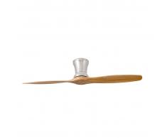 Deckenventilator Lama Nickel mit Fernbedienung 143 cm