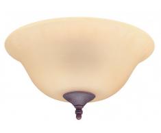 HUNTER Deckenventilator Anbauleuchte Amber Bowl