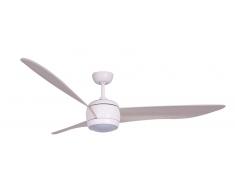 Energiespar Deckenventilator Nordic Weiß mit LED