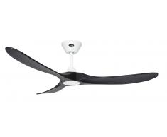 Energiespar Deckenventilator Eco Genuino Weiß / Schwarz