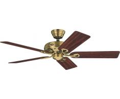 Deckenventilator SAVOY 132 cm Messing antik