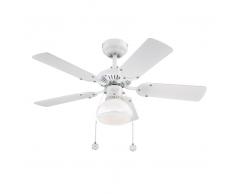 Deckenventilator Princess Radiance Weiß 90 cm mit Licht