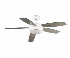 Deckenventilator Samal Weiß 132 cm mit Licht