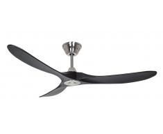 Energiespar Deckenventilator Eco Genuino Chrom / Schwarz