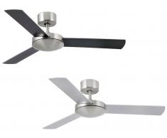 Deckenventilator Mini Mallorca Nickel mit Fernbedienung