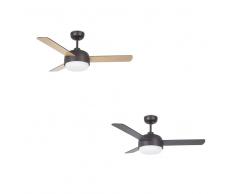 Deckenventilator KLAR Braun 106 cm mit Beleuchtung