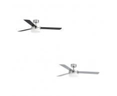 Deckenventilator Panay Nickel 122 cm mit Beleuchtung