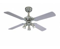 Deckenventilator Princess Euro Zinn 105 cm mit Leuchte